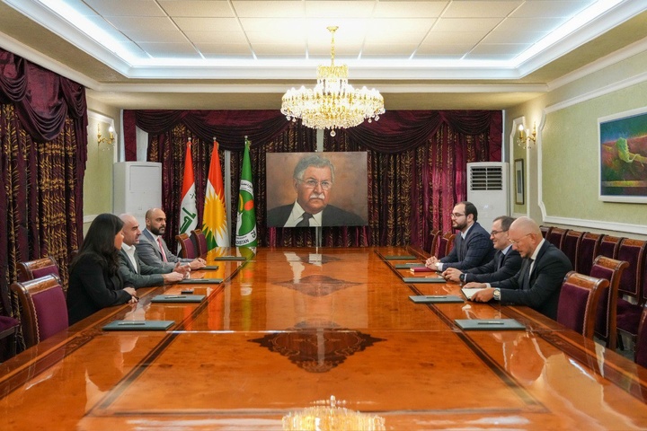 سفیر روسیه در عراق با بافل طالبانی دیدار کرد