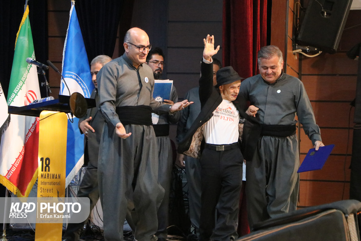 اختتامیه هجدهمین جشنواره بین المللی تئاتر خیابانی مریوان / عکاس : عرفان کرمی