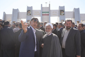 بازدید اعضای کمیسیون امنیت ملی مجلس از پایانه مرزی پرویزخان