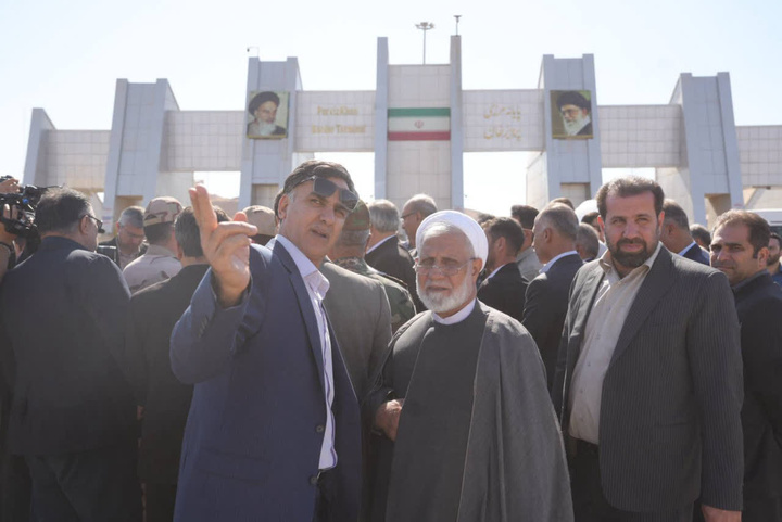 بازدید اعضای کمیسیون امنیت ملی مجلس از پایانه مرزی پرویزخان