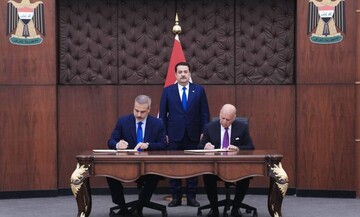 عراق و ترکیه در زمینه همکاری آبی توافقنامه امضا کردند