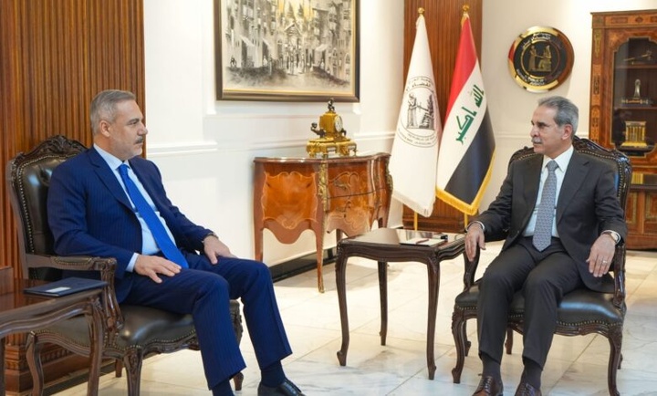 رایزنی هاکان فیدان و فائق زیدان درباره مسائل قضائی و حقوقی