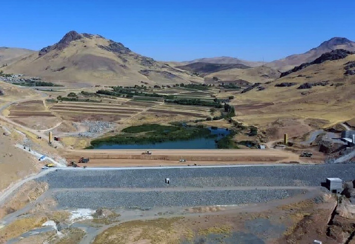 سد امیرآباد کامیاران آماده بهره برداری است