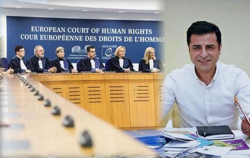 دادگای مافی مرۆڤی ئەورووپا تانەی تورکیای سەبارەت بە دەمیرتاش ڕەت کردەوە