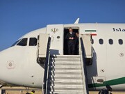 رئیس‌جمهور وارد سنندج شد