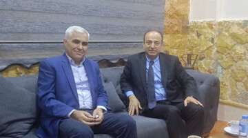 سفر عثمان بایدمیر، سیاستمدار کرد به مناطق شمال و شرق سوریه