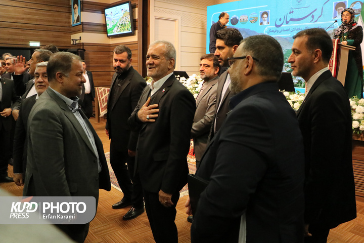 سفر رئیس‌جمهور به کردستان/ عکاس : عرفان کرمی