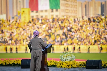 سخنان مسعود بارزانی درباره تعیین کرسی‌ها و بی‌خبری رسانه‌ها و اپوزیسیون از پشت‌پردهٔ آن