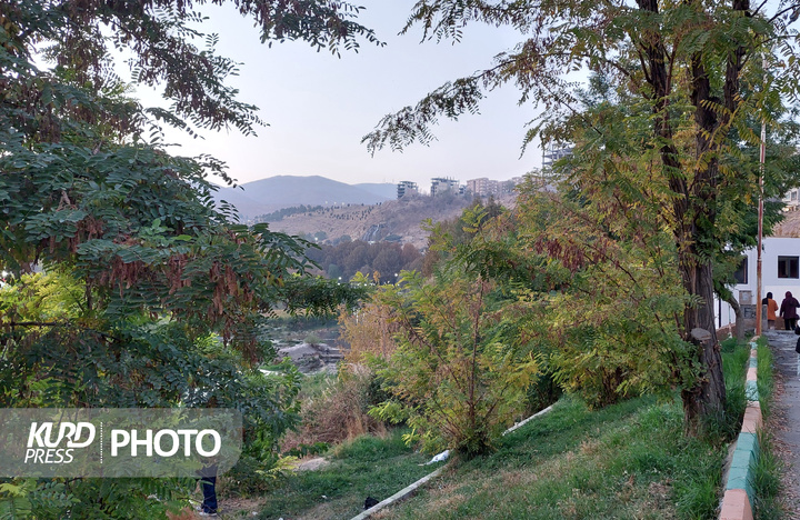 یک عصر پاییزی در مهاباد