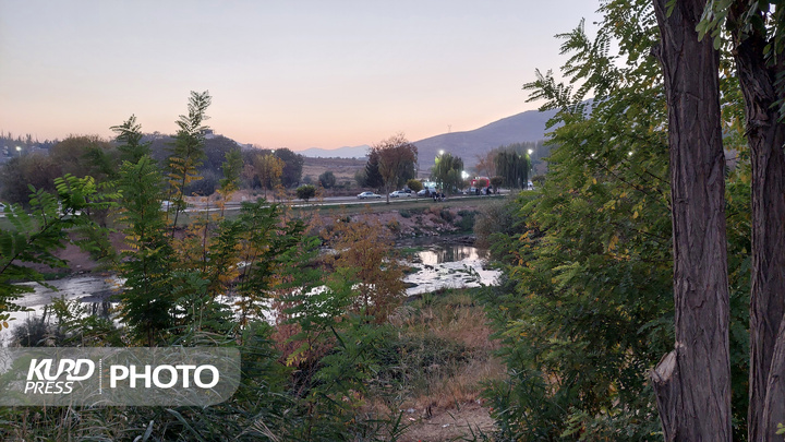 یک عصر پاییزی در مهاباد