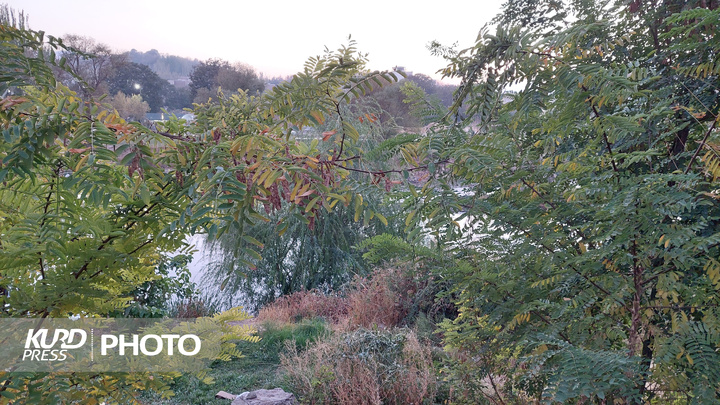 یک عصر پاییزی در مهاباد