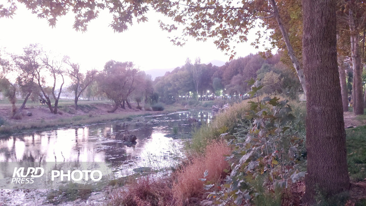 یک عصر پاییزی در مهاباد