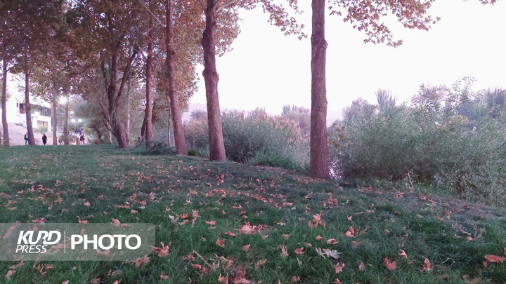 یک عصر پاییزی در مهاباد