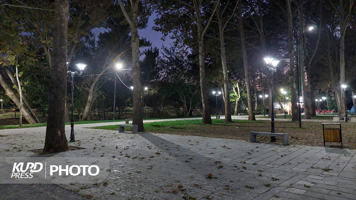 یک عصر پاییزی در مهاباد