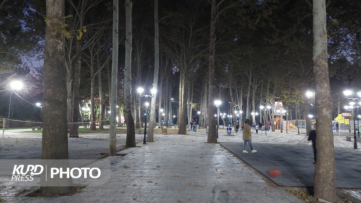 یک عصر پاییزی در مهاباد