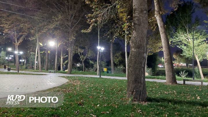 یک عصر پاییزی در مهاباد