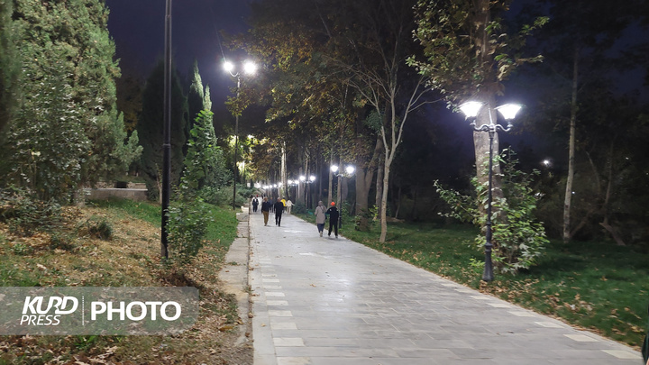 یک عصر پاییزی در مهاباد