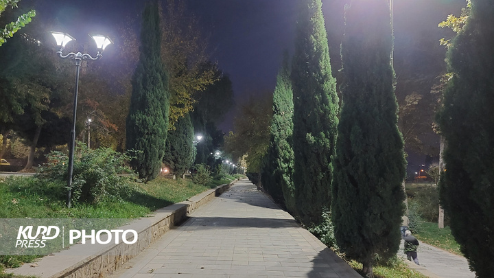 یک عصر پاییزی در مهاباد