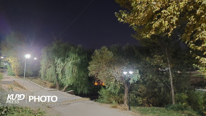 یک عصر پاییزی در مهاباد