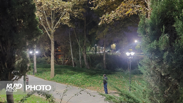 یک عصر پاییزی در مهاباد