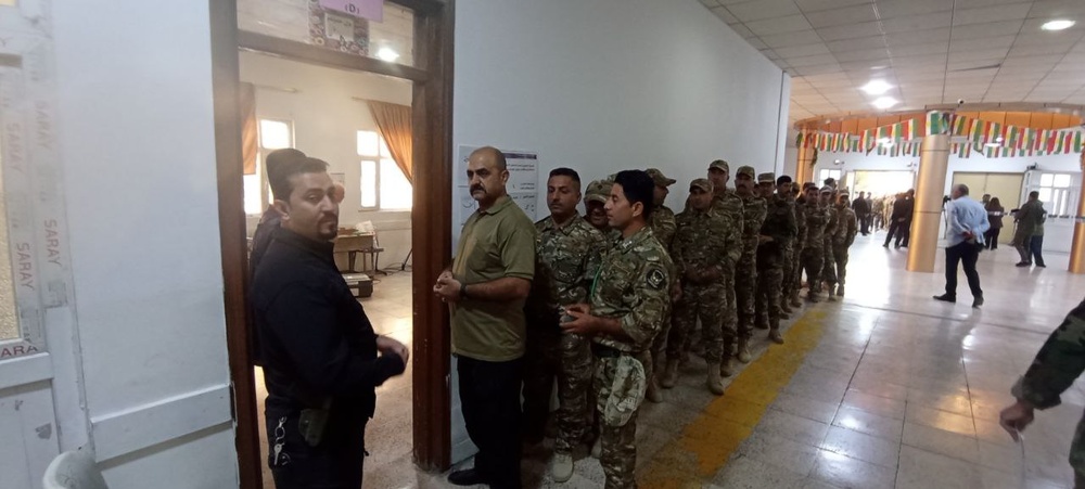 دەنگدانی تایبەتی لە عێراق دەستیپێکرد