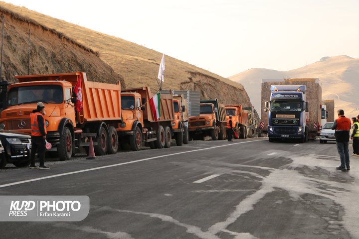 سفر وزیر راه و شهرسازی به کردستان / عکاس : عرفان کرمی