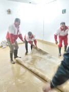 خسارت سیلاب به ۴۰ خانه منطقه هزارانی آبدانان