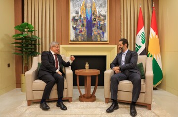 گفتگوی قباد طالبانی و احمد داوداوغلو دربارە روند صلح در ترکیه