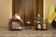 دیدار مظلوم عبدی با رئیس یکی از بزرگترین قبایل عرب سوریه