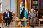 بارزانی در دیدار با هیئت آمریکایی: دولت جدید عراق باید بر اساس قانون اساسی تشکیل شود