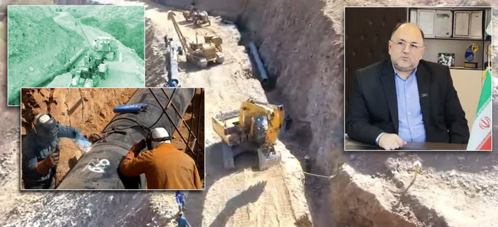 انتقال آب سد چراغ‌ویس به بانه به ایستگاه آخر رسید