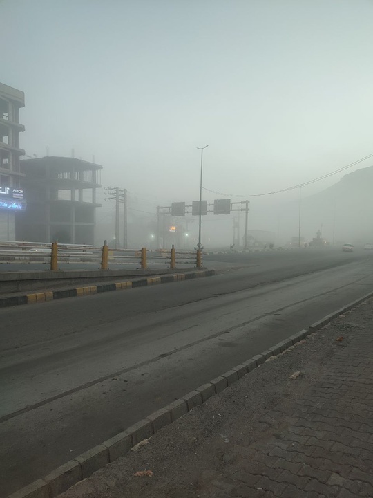 مهاباد ششمین روز هوای آلوده را سپری می کند