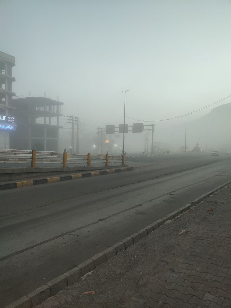 مهاباد ششمین روز هوای آلوده را سپری می کند