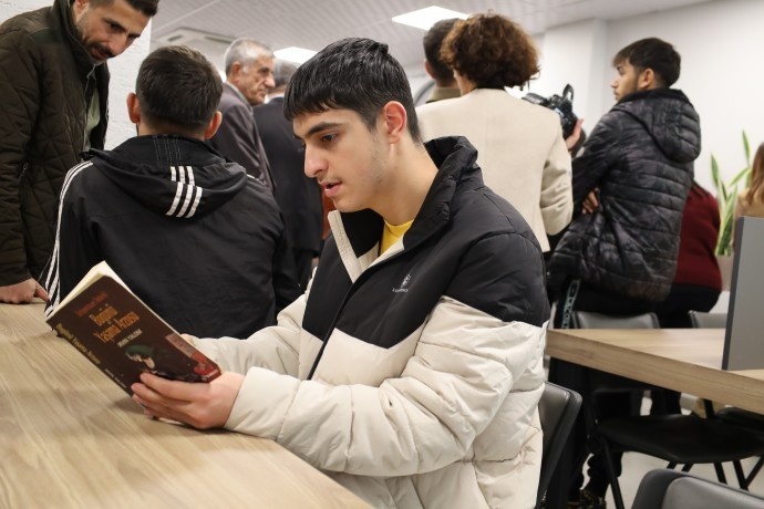 افتتاح کتابخانهای به نام «مستوره اردلان» در دیاربکر + فیلم