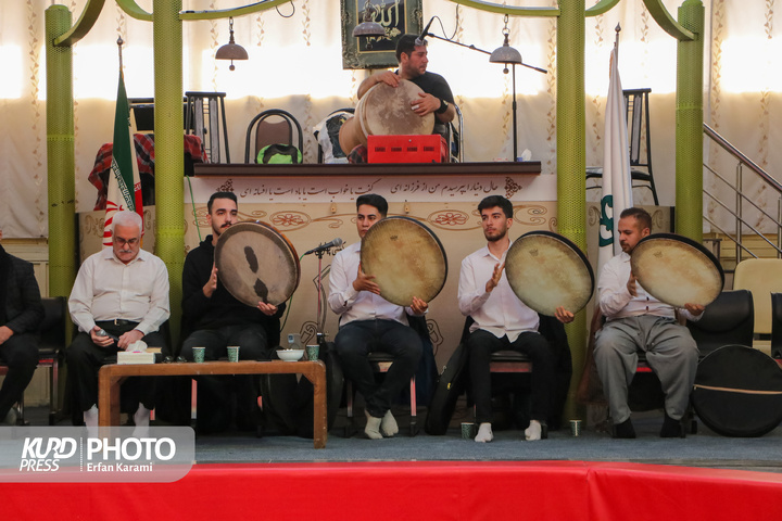 مراسم یادبود پهلوان (( نبی کردی ))/ عکاس : عرفان کرمی