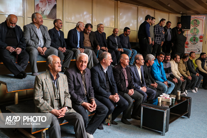 مراسم یادبود پهلوان (( نبی کردی ))/ عکاس : عرفان کرمی