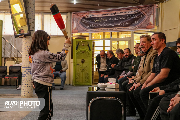 مراسم یادبود پهلوان (( نبی کردی ))/ عکاس : عرفان کرمی