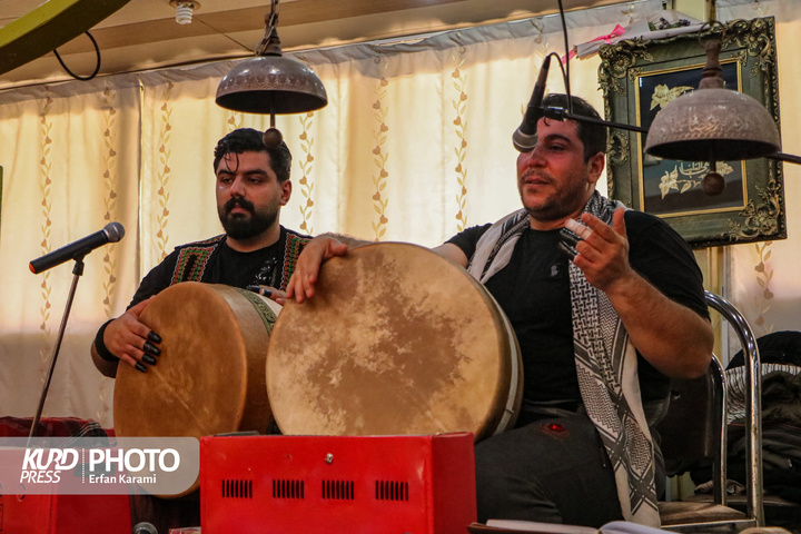 مراسم یادبود پهلوان (( نبی کردی ))/ عکاس : عرفان کرمی