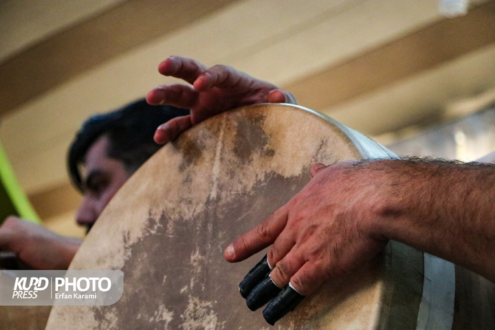 مراسم یادبود پهلوان (( نبی کردی ))/ عکاس : عرفان کرمی