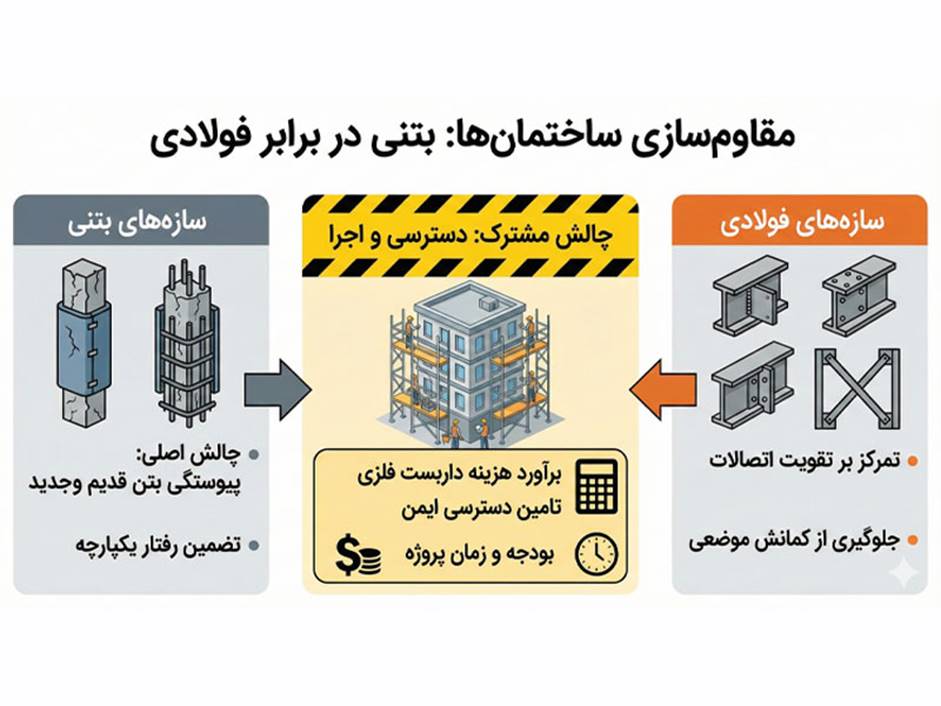 انواع روش های مقاوم سازی ساختمان؛ معرفی کامل و تخصصی