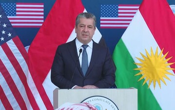 مسرور بارزانی: ساختمان کنسولگری آمریکا نماد روابط استراتژیک ماست