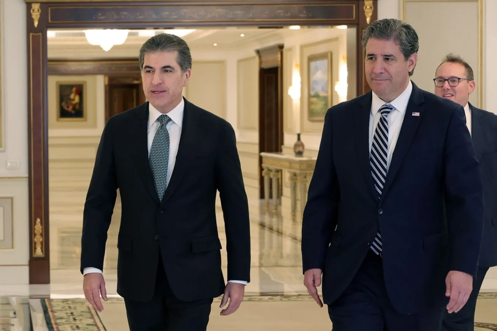 معاون وزیر خارجه امریکا با نچیروان بارزانی دیدار کرد