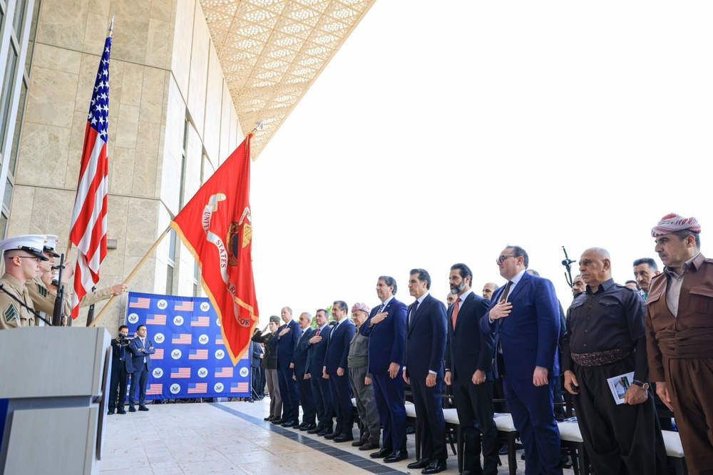  کنسولگری امریکا در اربیل افتتاح شد