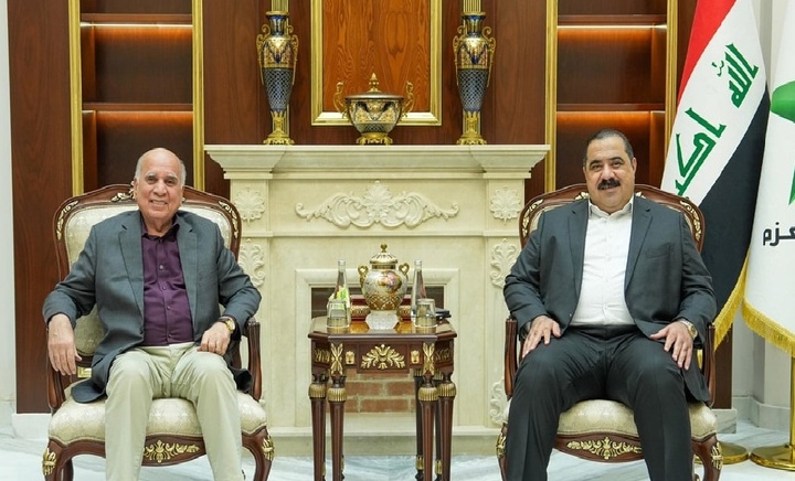 فوئاد حوسێن لەگەڵ سەرۆکی هاوپەیمانی عەزم کۆ بوویەوە