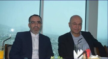 كونسوڵی ئێران لە هەولێر پیرۆزبایی لە بەرهەم ساڵح دەكات