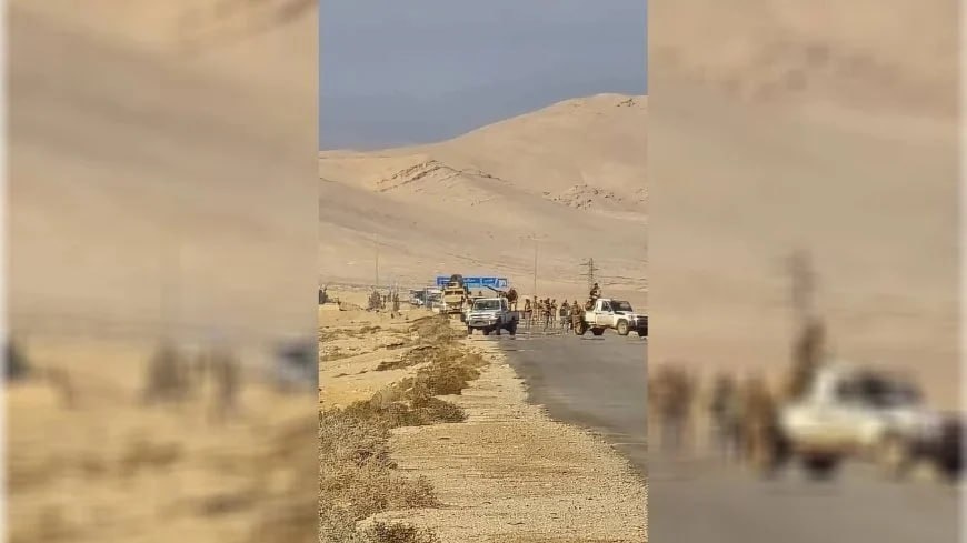 حمله به نیروهای آمریکایی در نزدیکی تدمر سوریه