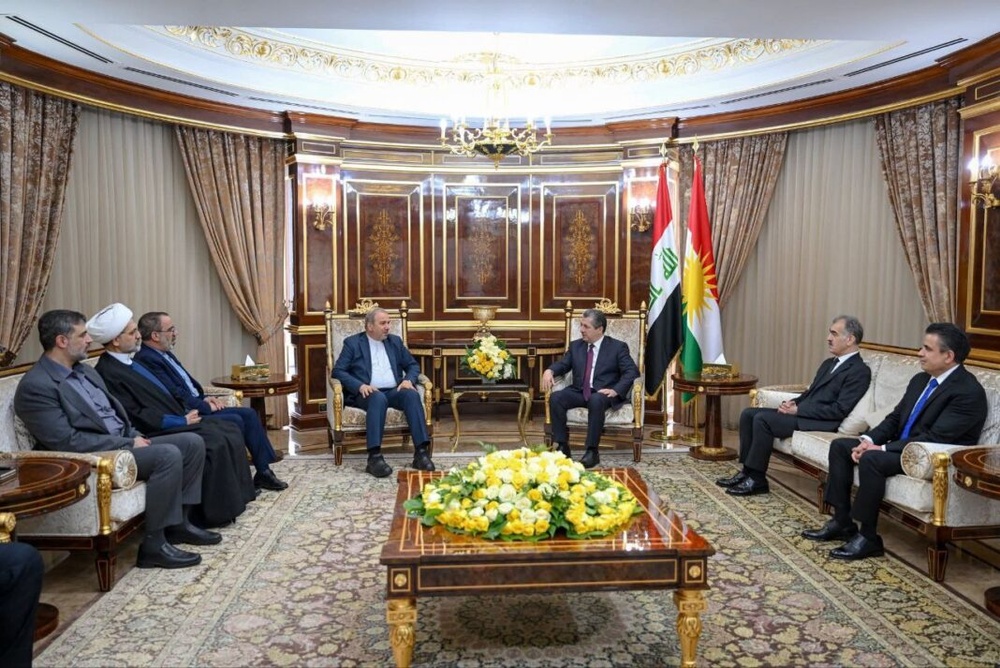 مەسروور بارزانی و باڵیۆزی ئێران پێکهێنانی حکوومەتی نوێی عێراقیان تاوتوێ کرد