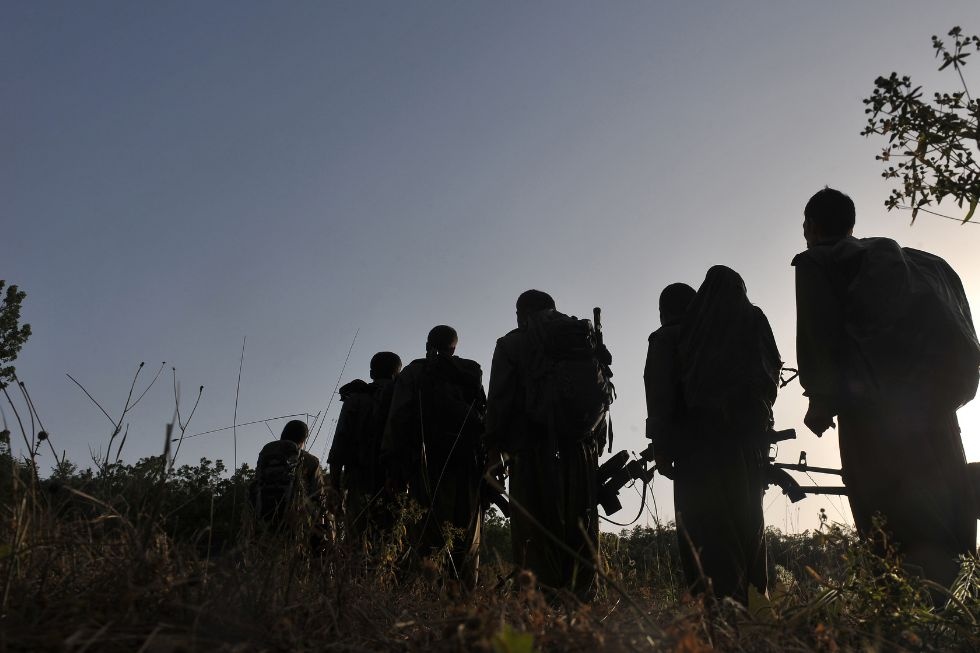 انتقال ۱۰۰ عضو غیرسوری پ‌.ک‌.ک به قندیل