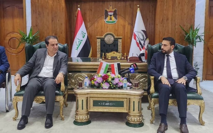 اجرای زیرساخت‌های مرز علی‌غربی-چیلات در دستور کار جدی استانداری میسان عراق