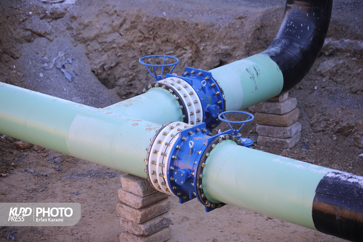 بازدید استاندار کردستان از مراحل پایانی آبرسانی به بانه / عکاس : عرفان کرمی